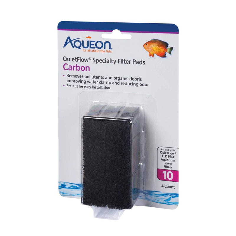 Aqueon Replacement Specialty Filter Pads Carbon 10 - Image 1